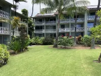 Poolside Cozy 1br, 1Qbed plus 1QSofa bed, Med refrig, sm kitchen,2min to Ocean