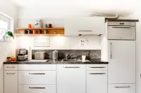 The apartment, which is actually a holiday home.