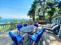 Luxury Mountain Escape Golf Hiking  Waterfalls  3Br Cabin w/ Hot Tub,