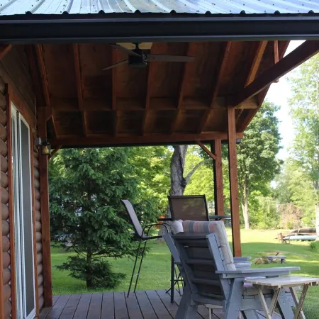 Stevens Lane New Log Cabin - Lamoka Lake - Just Steps from the Water's Edge.