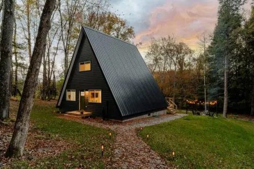 BirchRidge A-Frame:Catskills Retreat-Sauna-Firepit