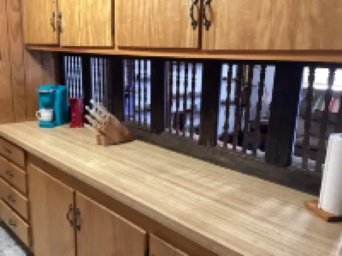 HOME AWAY FROM HOME Mi Casa es su CasaAn old, well used home.