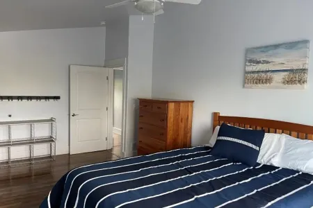 Lakeside three bedroom boathouse.