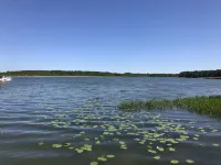 Light-flooded apartment in the countryside