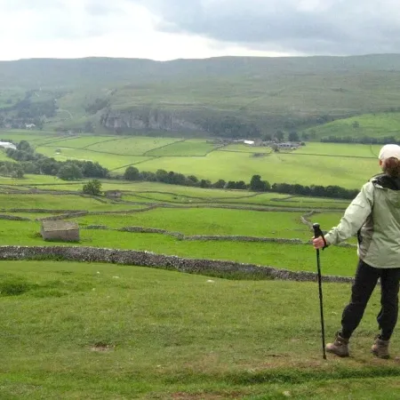 Fern House, Grassington; central yet parking & quiet, light & period elegance