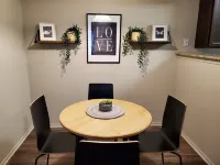 2 BR W/ Washer Dryer,  Fireplace, Close To It All, Monthly Stays Welcome