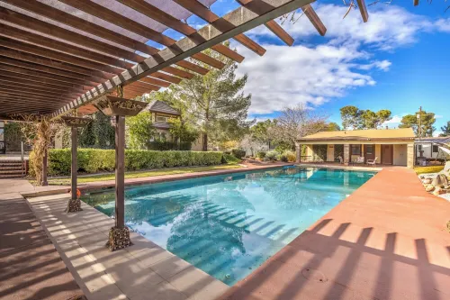 Private Massive Pool Home, Tennis Court, Basketball Court, and Game Room!