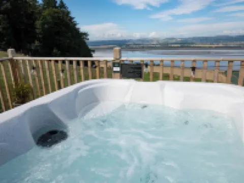Seaview Cabin Sleeps 2 -Hot Tub - Parking Hoteles en Cupar