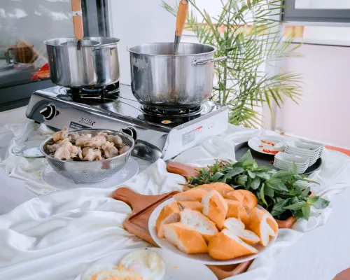 Melissa Hotel - Vung Tau تناول الطعام Photos