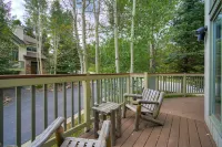 Private Hot Tub and Serene Wooded Views - Elegant Mountain Escape