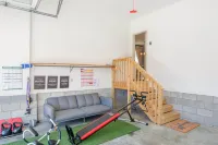 Modern Open Floor Plan with Gas Fireplace and Deck - Bright and Charming