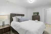 Spacious Living Area and Rooftop Bar Access - Stylish Haven Hotels in Clarksville
