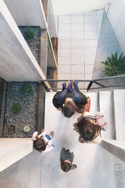 共有エリア オー ポルト アパートメンツの写真