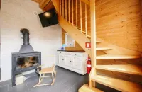 舒適的度假屋帶壁爐