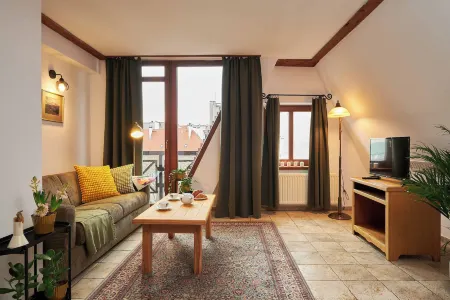 Vincent OldTown Apartments Отели рядом с достопримечательностью «University of Wrocław»