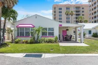 All New Pink She Shed by the Seashore is Just Steps from the Sand