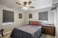 Crimson & Cream Cottage on Campus!