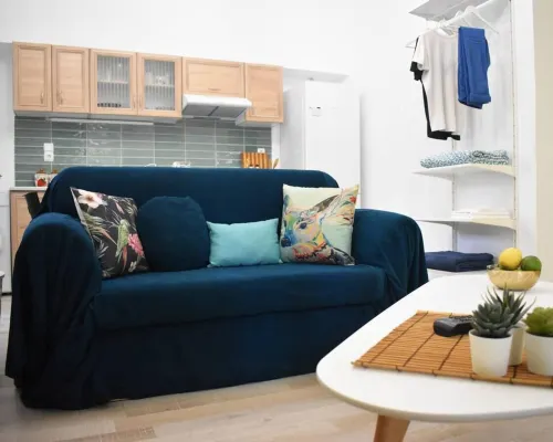 Pirgos Colorful Studio Sleeps 2 Parking WiFi AC Hotels in Asterousia