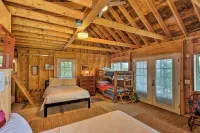 Rustic Cliff-top Cabin at the Tip of Lake Champlain's Barney Point