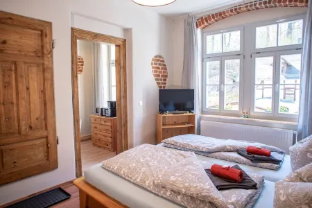 Apartment in the Meixmühle on Friedrichsgrund near Pillnitz Отели рядом с достопримечательностью «Шлос Пилльниц»