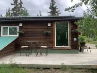 Northern Flare cabin with mountain view 5 min from Nordic Eclipse のホテル