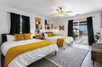 Escape to Serenity: 3-Bed, 2-Bath Home with Pool and Views plus WiFi and AC Hotels near Desert Hot Springs Chamber-Commerce