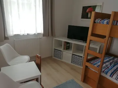 First floor apartment by the water with terrace, carport parking space and WLAN Hotels near University of Greifswald