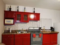 loft rojo vistas al mar