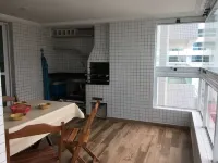 Cozy apartment in seafront building with Wi - Fi Hotels in Mongagua