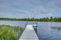 Peaceful Long Lake Cabin w/ Dock & Fire Pit! - Wifi