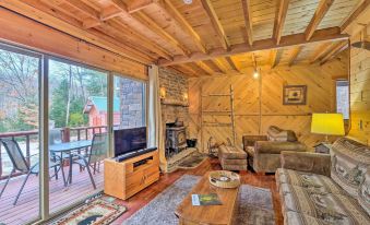 Secluded Johnsburg Retreat with Hot Tub and Fire Pit