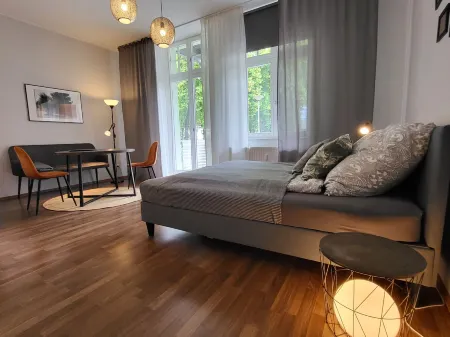 Modernes Apartment in Magdeburg Отели рядом с достопримечательностью «Kloster Unser Lieben Frauen»