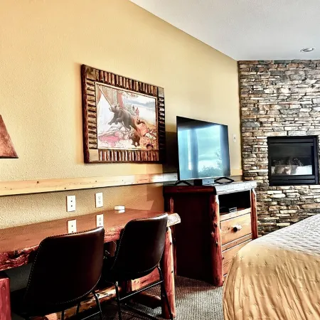 Lake Superior Two Queen Bed Studio~Pool/Hot tub-Burlington Bay