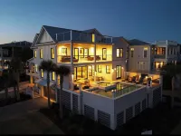 Luxury Designer Home, HEATED Pool & Hot Tub, Elevator, Across From Beach Access