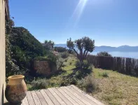 VILLA, EXCEPTIONAL LOCATION AND VIEW-PRIVATE HEATED POOL Hotels in Coggia