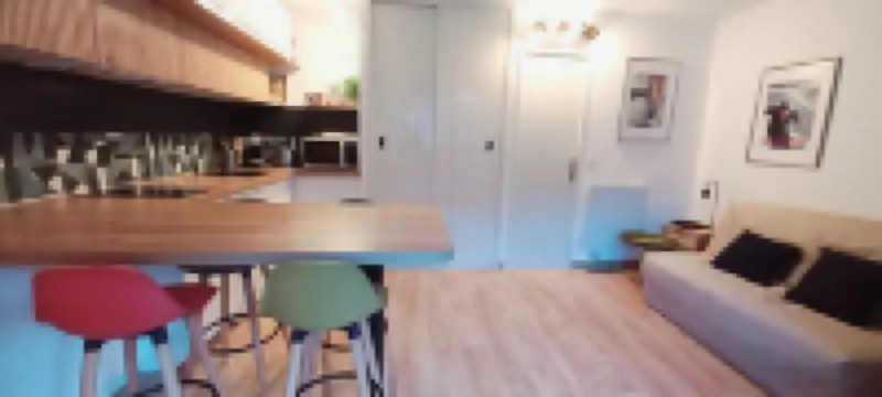 Renovated studio 30 m2 + 8 m2 mountain view terrace, close to slopes, parking, wifi