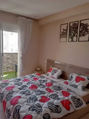 Apartments for rent in Hay Mohammadi.  Satellite dish system , On site security. Hotels in Les Amicales