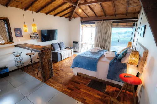 Loft BEM-TE-VI com linda vista - Refúgio de Lavras Hotel a Lavras Novas