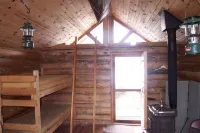 Charming Rustic Off-Road/Off-Grid Log Cabins on BWCA Wilderness Lake!