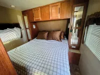 Spacious Travel Trailer with AC in Stevensville