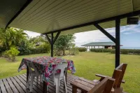 Fare Miti vue sur le Lagon Avec Plage Privée