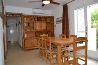 House with pool on the 1st line of the sea