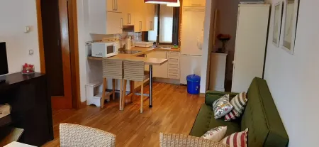 NEW TWO BEDROOM APARTMENT IN THE CENTER SANXENXO Отели в г. Санхенхо