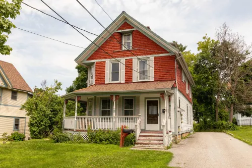 Bright Living Area and Luxurious Kitchen - Charming Victorian Retreat