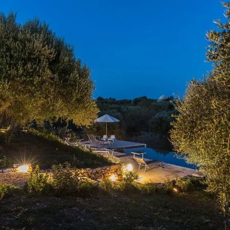 Trullo in Cisternino with Infinity Pool