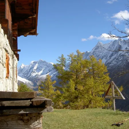 Cabin in Wiler with sauna and Wi-Fi