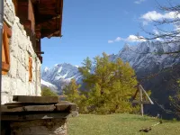 Cabin in Wiler with sauna and Wi-Fi