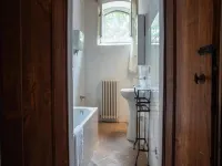 Apartment in farmhouse with pool