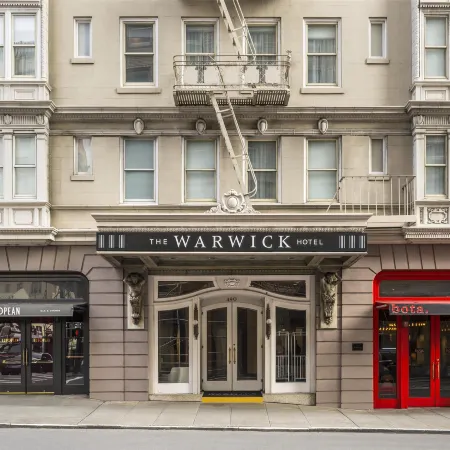 Warwick San Francisco Отели рядом с достопримечательностью «Юнион-сквер»