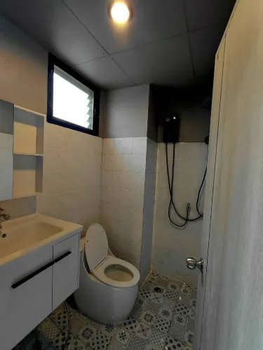 ห้องพัก เตียงแฝด 1 คู่ขนาดใหญ่ ปลอดบุหรี่ วิวลานภายใน